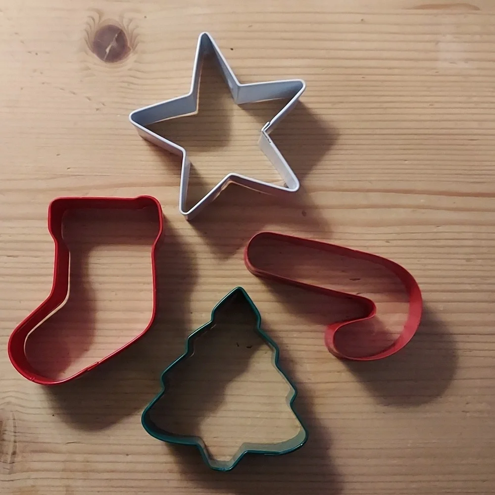 Christmas cookie cutters Set of 4